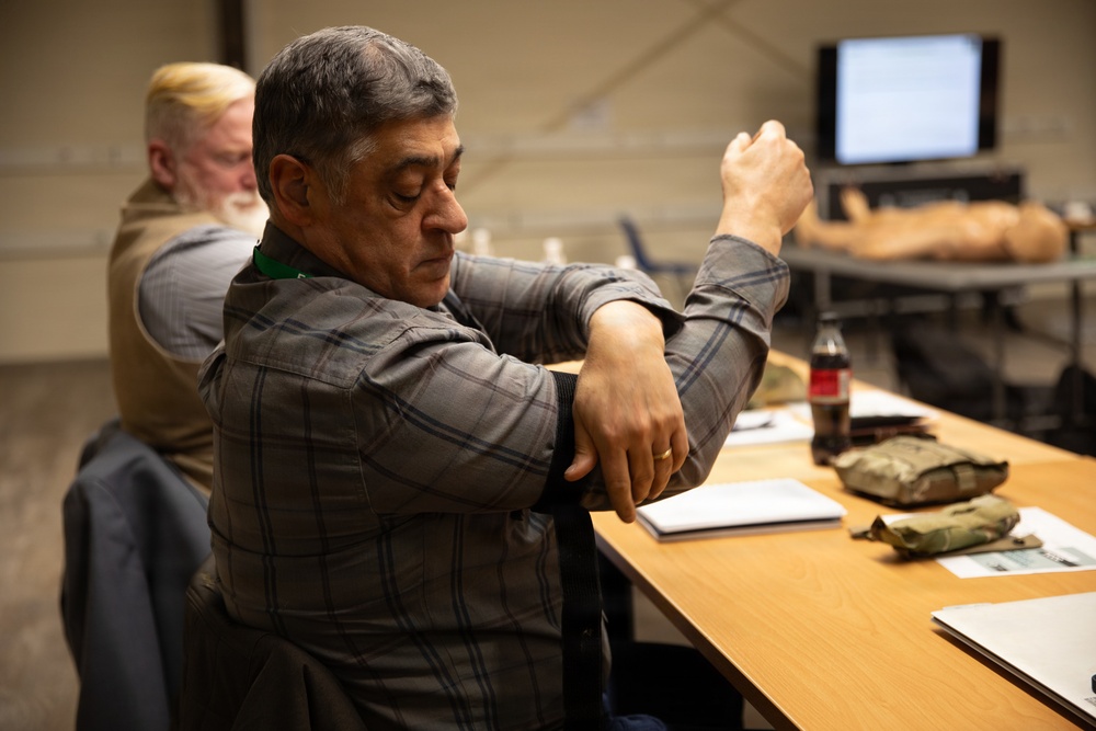 Army Expeditionary Civilian Workforce medical training