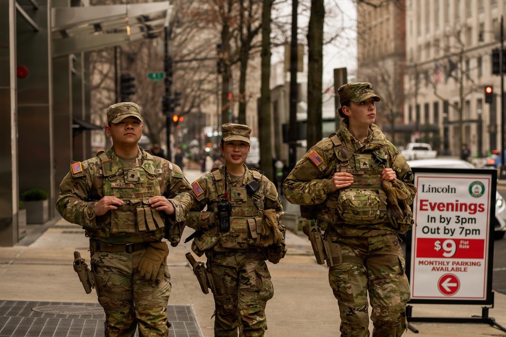 Arkansas National Guard Patrol in Support of D.C. Safe and Beautiful