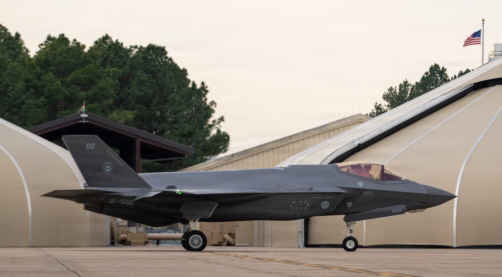 Second Finnish Air Force F-35 Lightning II Arrives at Ebbing Air National Guard Base