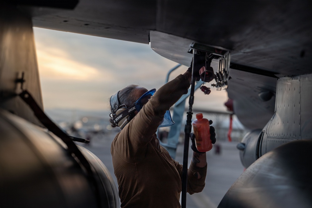 Maintainers Keep F-16 Mission-Ready During Red Flag 26-1