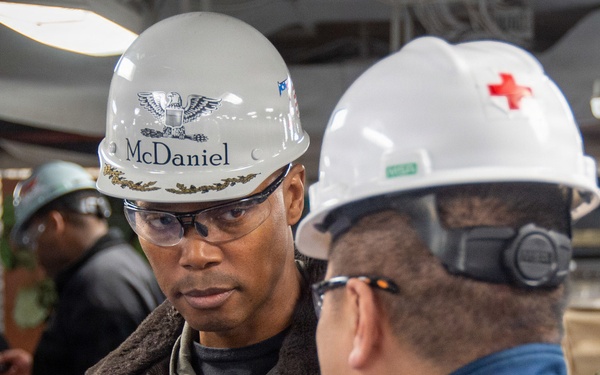 Ronald Reagan Sailors Conduct Mass Casualty Drill