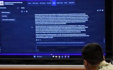 Army doctrine writers embrace AI to speed knowledge to the force