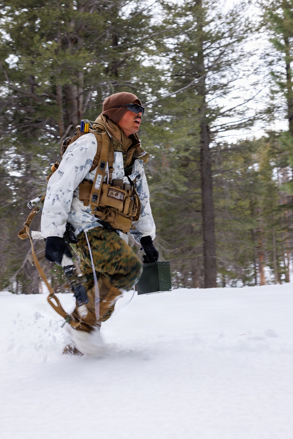 U.S. Marines with 2nd Bn., 4th Marines conduct force-on-force training during MTX 1-26