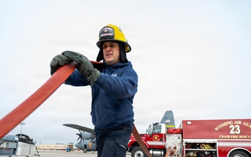 Fire Crew Supports MAFFS Test Operation at Cheyenne Base