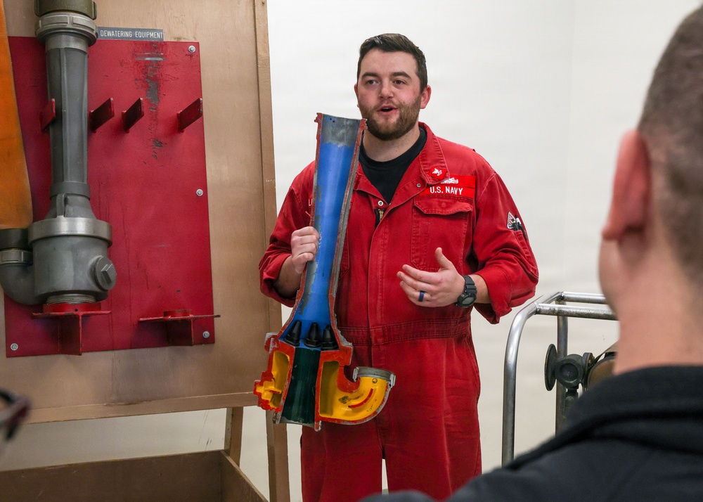 NTAG New England Sailors visit USS Buttercup