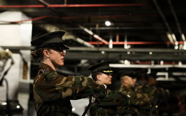 8th &amp; I Parade Staff Practice