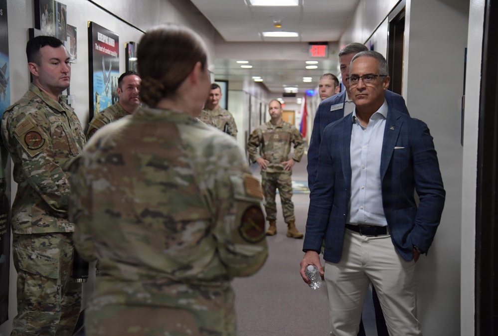 Former SEAC visits Keesler