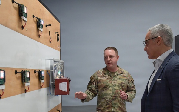 Former SEAC visits Keesler