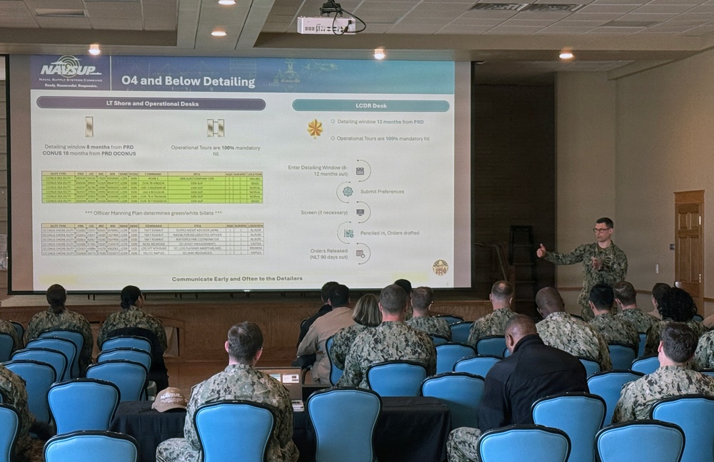 NAVSUP FLC Jacksonville supply officers attend OP Roadshow at NS Mayport