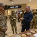 Chef Robert Irvine Reviews Dishes Prepared by 92G Soldiers