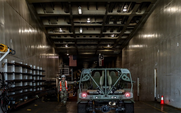 25th Infantry Division Loads Combat Power Forward for Pacific Pathways 26