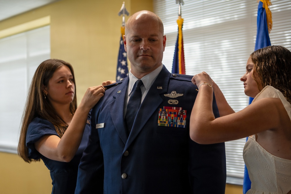 Col. Steven Campbell promotion ceremony