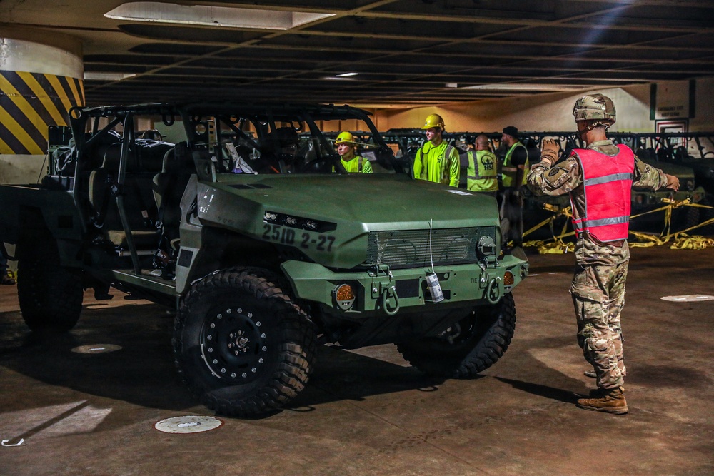 25th Infantry Division Loads Combat Power Forward for Pacific Pathways 26