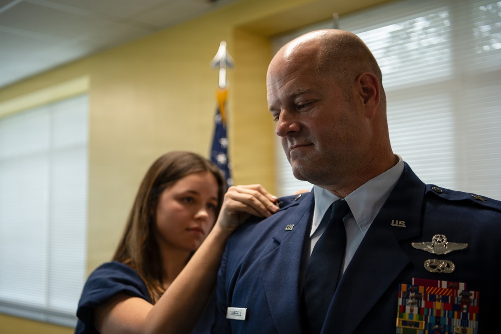 Col. Steven Campbell promotion ceremony