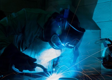 161st Civil Engineering Squadron Structures Conduct Welding Training