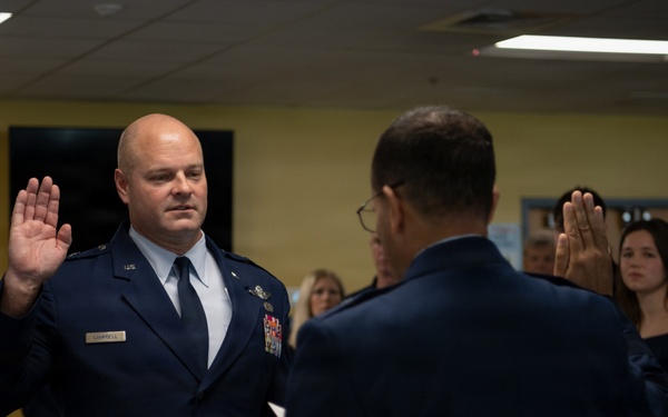 Col. Steven Campbell promotion ceremony