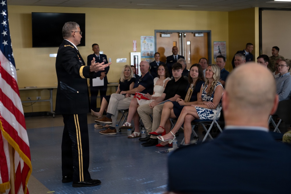 Col. Steven Campbell promotion ceremony