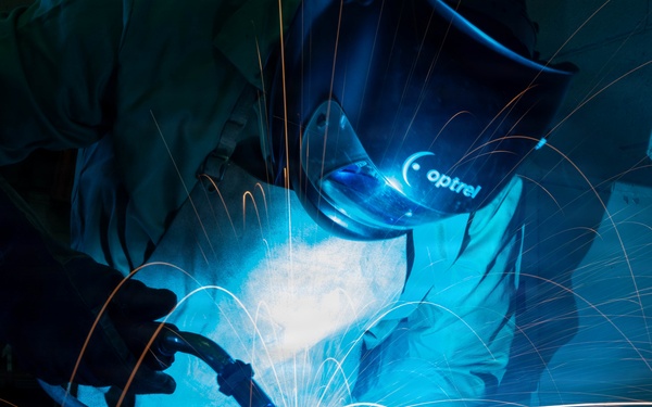 161st Civil Engineering Squadron Structures Conduct Welding Training