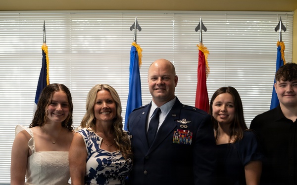 Col. Steven Campbell promotion ceremony
