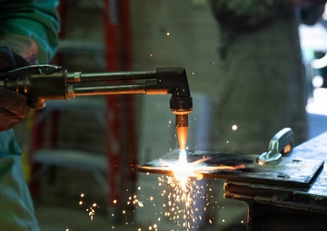 161st Civil Engineering Squadron Structures Conduct Welding Training
