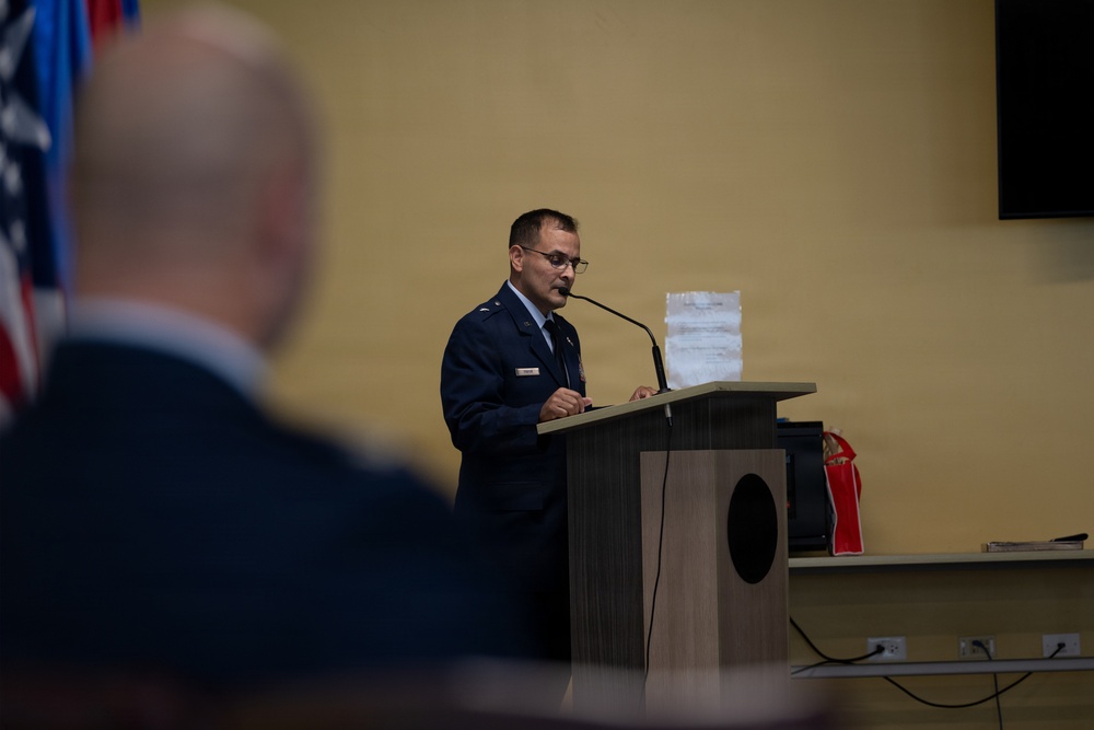 Col. Steven Campbell promotion ceremony