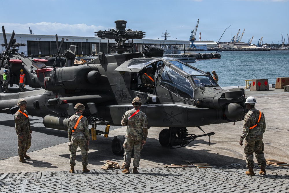 25th Infantry Division Loads Combat Power Forward for Pacific Pathways 26