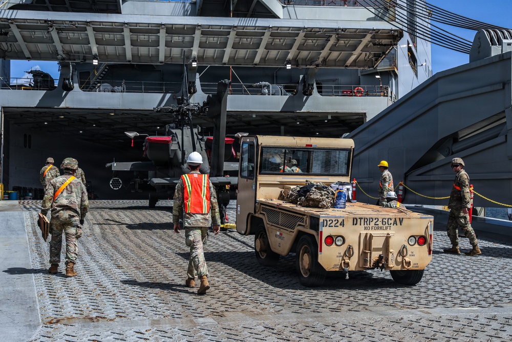 25th Infantry Division Loads Combat Power Forward for Pacific Pathways 26