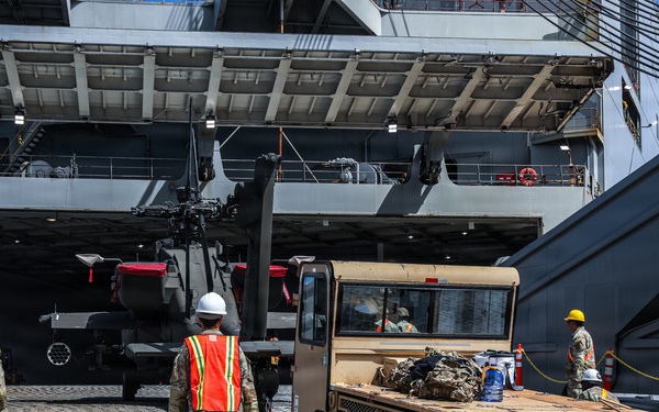 25th Infantry Division Loads Combat Power Forward for Pacific Pathways 26