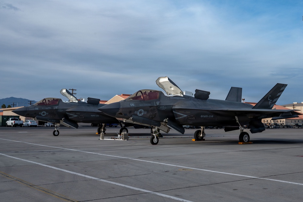 Marine Corps F-35B Lightning II recovery in support of RF 26-1