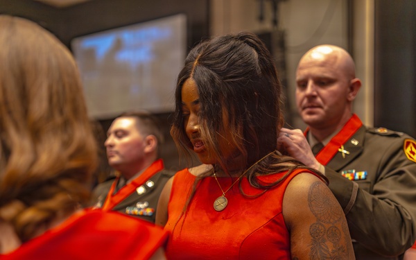 75th Field Artillery Brigade Induction into the Artillery Order of Molly Pitcher.