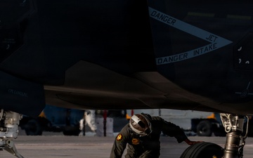 Marine Corps F-35B Lightning II recovery in support of RF 26-1