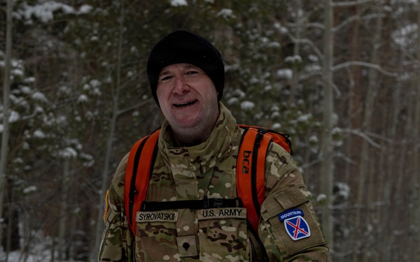 10th MTN DIV MTG train up for Hale to Vail