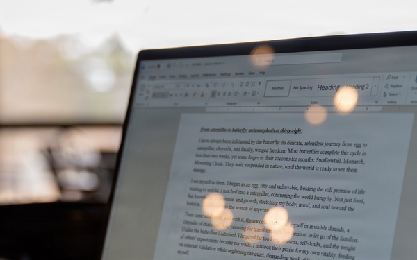 Airman by Day, Poet at Heart: How One NCO Uses Poetry to Build Resilience