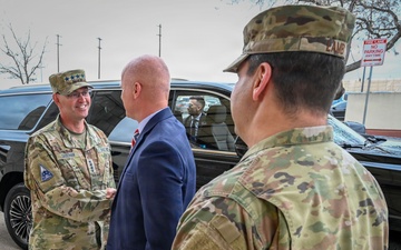 Chief of Space Operations visits AFIMSC