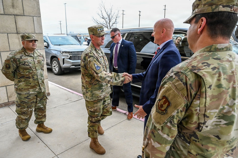 Chief of Space Operations visits AFIMSC