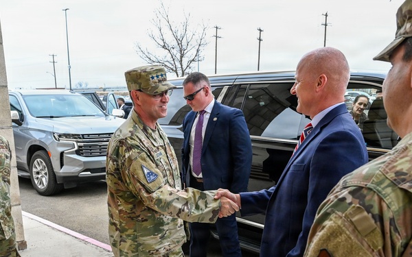 Chief of Space Operations visits AFIMSC