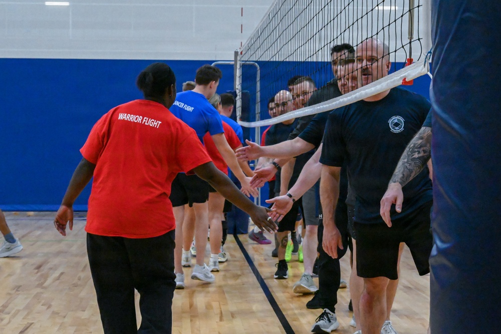 Ellsworth Air Force Base ALS Volleyball Game