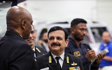 Indian Navy Vice Chief of Naval Staff Visits NASNI