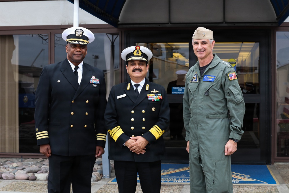 Indian Navy Vice Chief of Naval Staff Visits NASNI