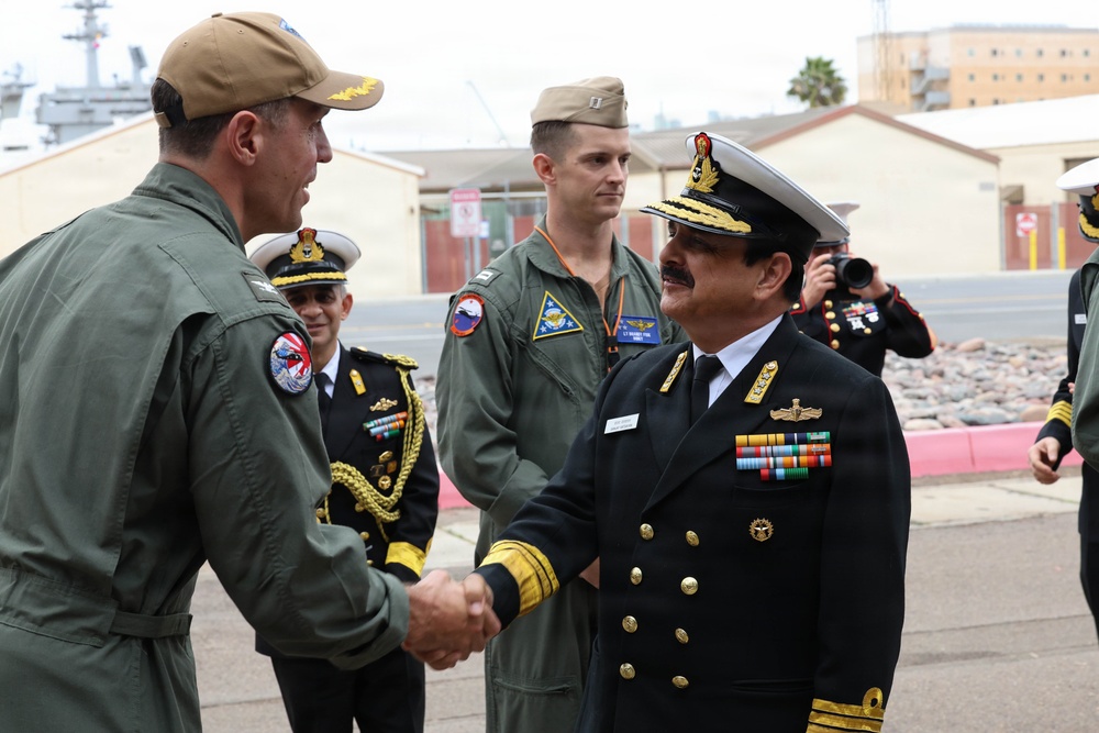 Indian Navy Vice Chief of Naval Staff Visits NASNI