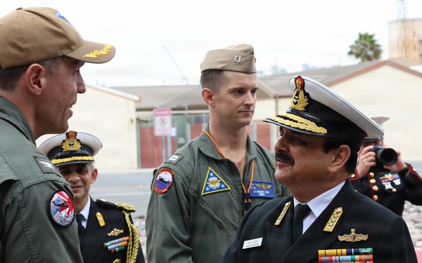 Indian Navy Vice Chief of Naval Staff Visits NASNI