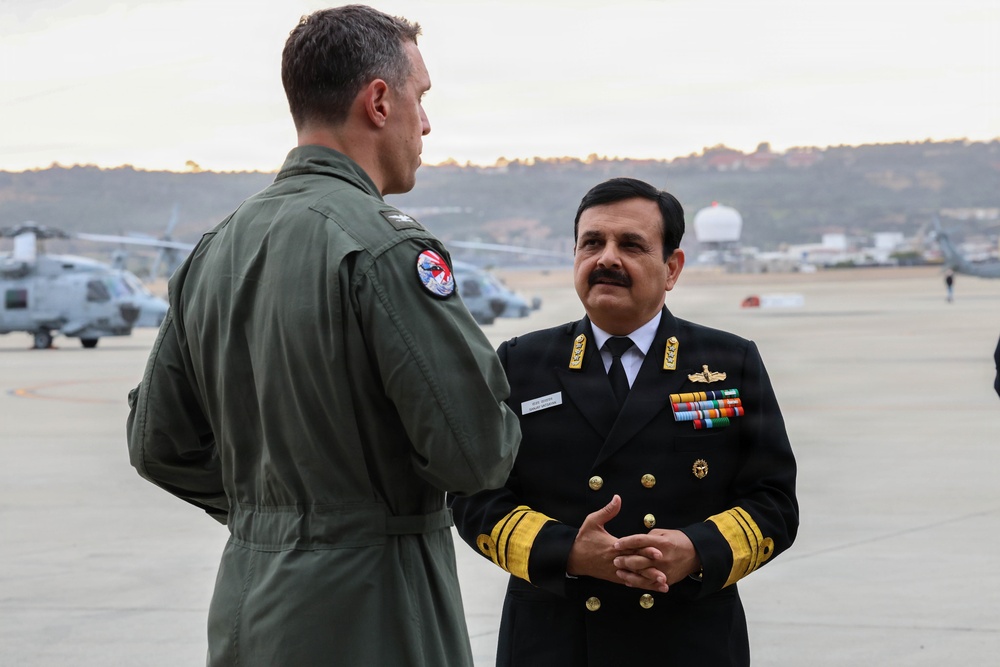 Indian Navy Vice Chief of Naval Staff Visits NASNI