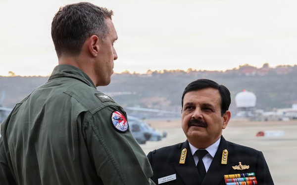 Indian Navy Vice Chief of Naval Staff Visits NASNI