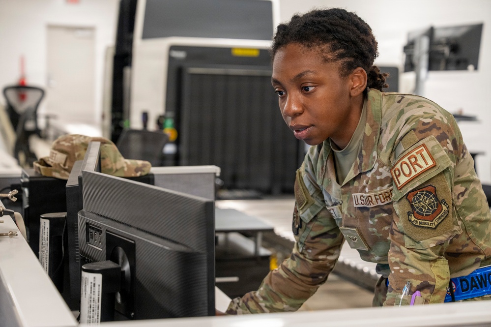 734th AMS Moves Into New Interim Passenger Terminal at Andersen AFB