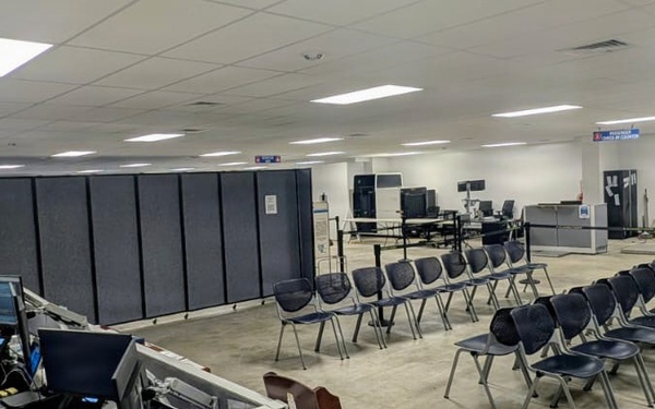 734th AMS Moves Into New Interim Passenger Terminal at Andersen AFB