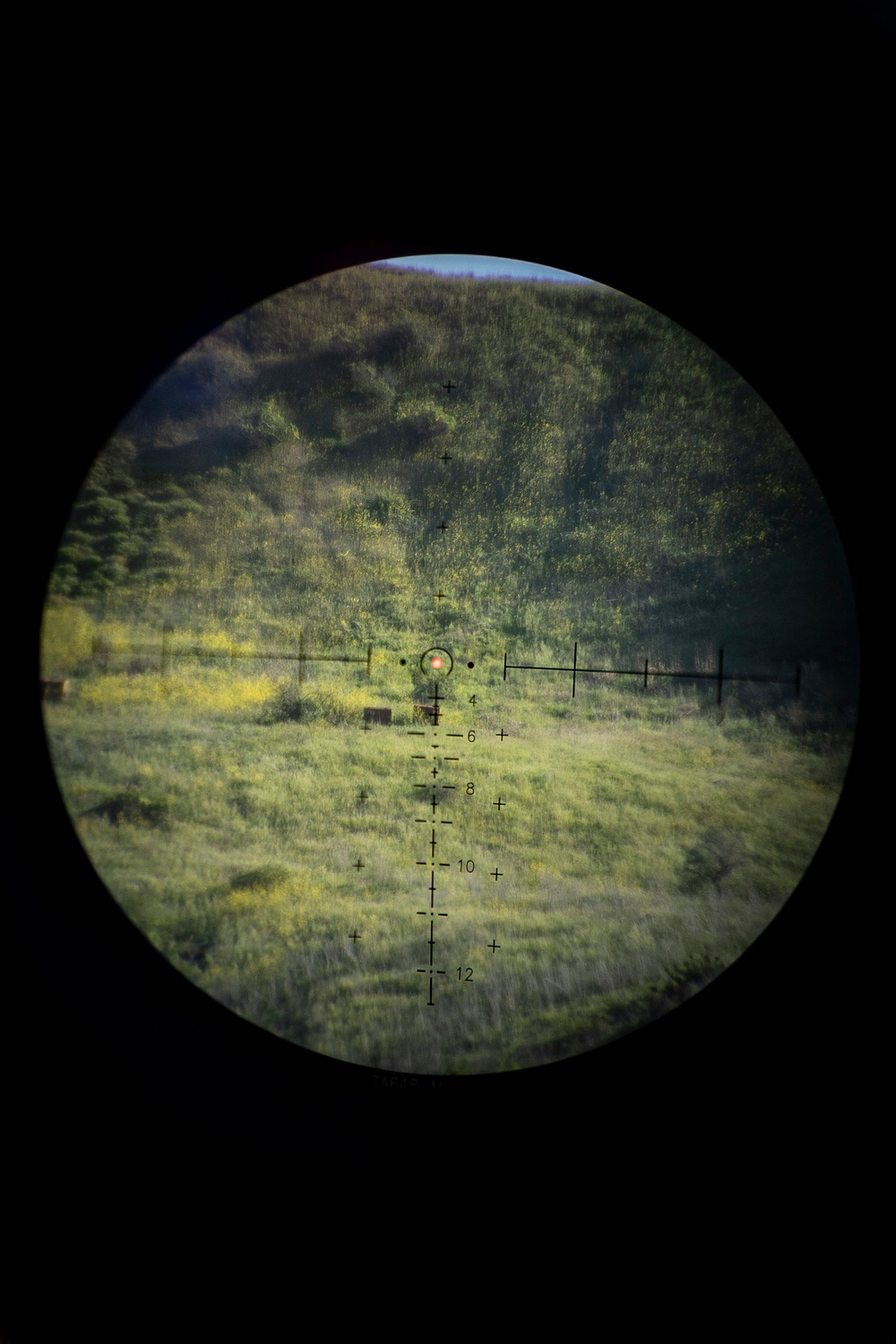 I MEF Marines conduct a machine gun range