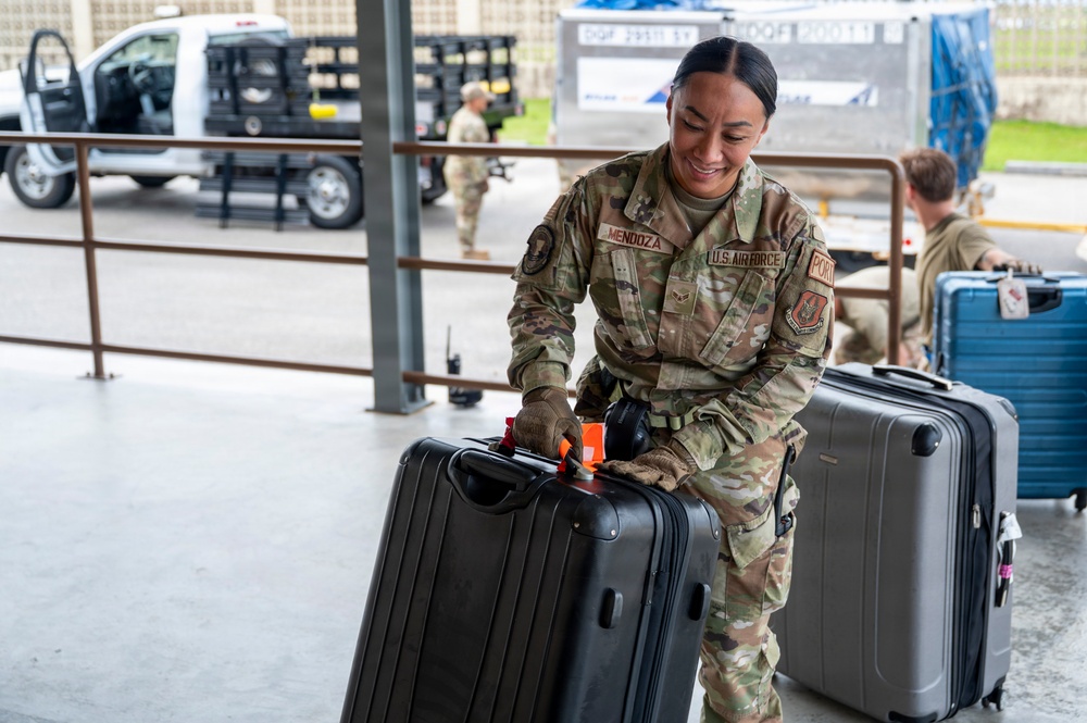 734th AMS Moves Into New Interim Passenger Terminal at Andersen AFB