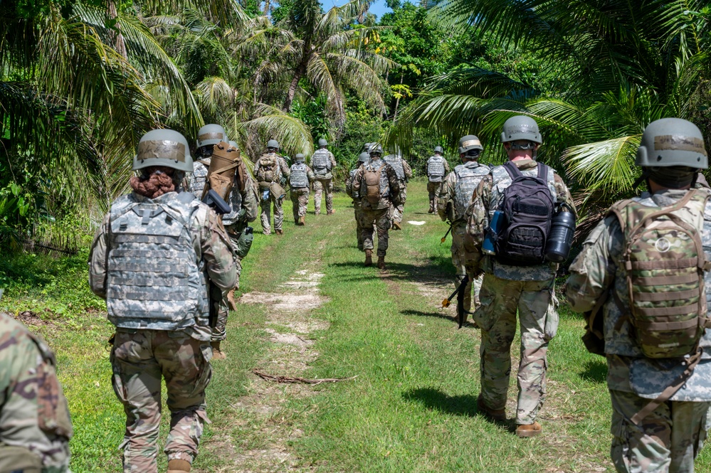 Andersen ALS hosts 1st-ever field training exercise