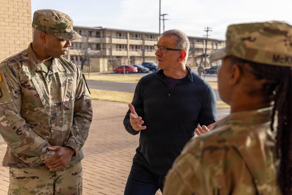 Chef Irvine feeds First Team Troopers