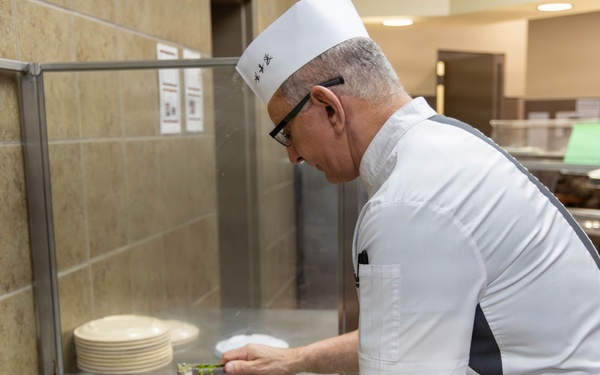 Chef Irvine feeds First Team Troopers